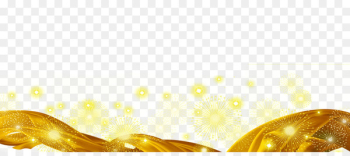 Light Gold Ribbon - Ribbon with golden light Light Gold Ribbon - Ribbon with golden light