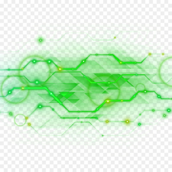 Light Green Luminous efficacy Halo - Green light effect background 