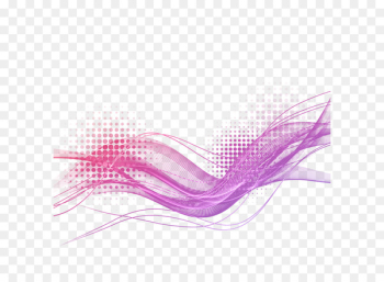 Light Luminous efficacy Purple - Purple Wave lines light effect 
