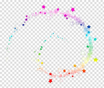 Light Magic, Magic effects, multicolored spiral star graphic art transparent background PNG clipart