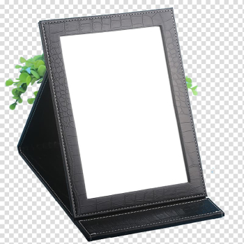 Light Mirror Gratis, Black Mirror transparent background PNG clipart