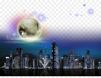 Light Night sky - City night sky Light Night sky - City night sky