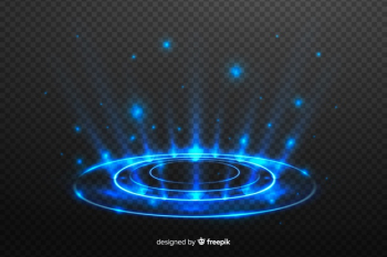 Light portal effect on dark background Free Vector Light portal effect on dark background Free Vector