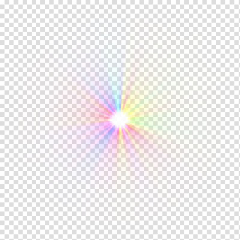 Light Prism Color Diffraction PicsArt Studio, light transparent background PNG clipart