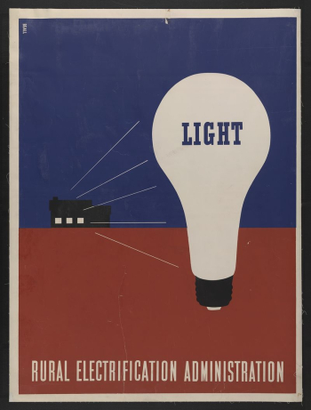 Light - Rural electrification administration | Free Photo Illustration - rawpixel
