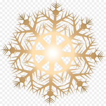 Light Snowflake - Vector golden snowflakes Light Snowflake - Vector golden snowflakes