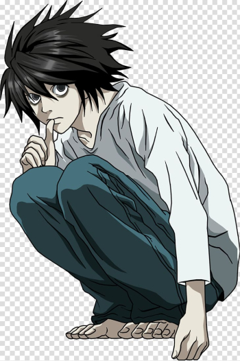 Light Yagami Near Ryuk Misa Amane, L transparent background PNG clipart Light Yagami Near Ryuk Misa Amane, L transparent background PNG clipart