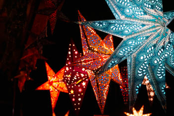 Lighted Christmas Stars Lighted Christmas Stars