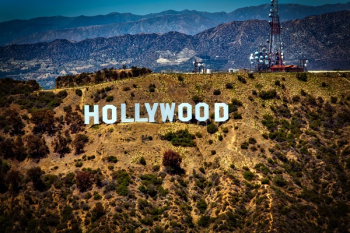 Lighted Hollywood Signage during Daytime Lighted Hollywood Signage during Daytime