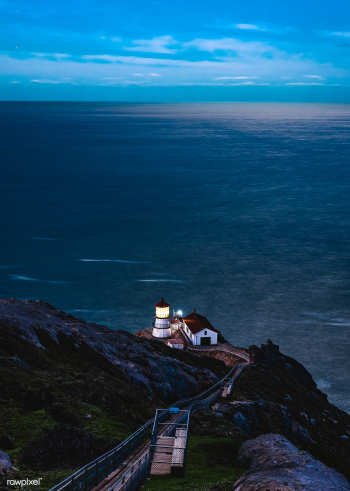 Lighthouse at Point Reyes in Marin County, Ca.. | Free stock photo - 430029 Lighthouse at Point Reyes in Marin County, Ca.. | Free stock photo - 430029
