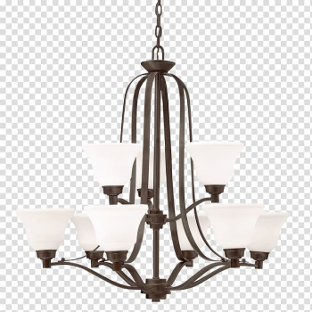 Lighting Chandelier Light fixture Pendant light, chandelier transparent background PNG clipart