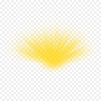 Lighting Yellow Light beam - Free to pull the yellow beam material 