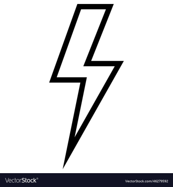 lightning electric icon bolt lightning electric icon bolt