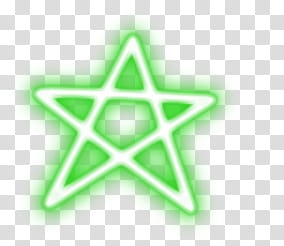 Lights, green star illustration transparent background PNG clipart