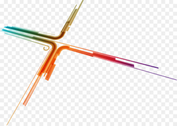 Line Abstraction - Colorful abstract lines Line Abstraction - Colorful abstract lines