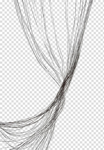 Line art Black, Black lines transparent background PNG clipart