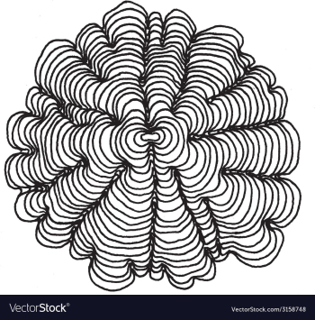 Line art vector image Line art vector image