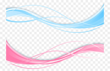 Line Blue Euclidean vector Free - Wavy line material Line Blue Euclidean vector Free - Wavy line material