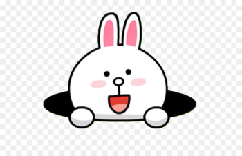 LINE camera Sticker Rabbit Emoticon - line LINE camera Sticker Rabbit Emoticon - line