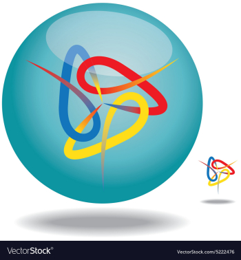 Line design element vector image Line design element vector image