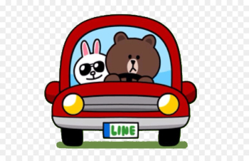 Line Friends Sticker Paper Decal - line Line Friends Sticker Paper Decal - line
