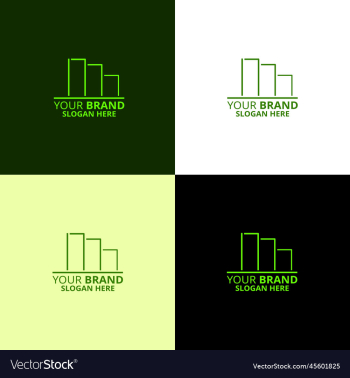 line logo template line logo template