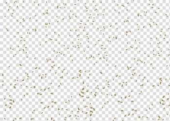 Line Point Angle White Pattern, Gold confetti floating material transparent background PNG clipart