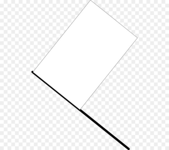 Line Point Triangle Font - white flag 