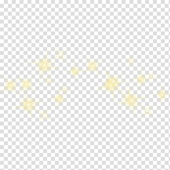 Line Symmetry Point Angle Pattern, Sparkling stars, yellow stars illustration transparent background PNG clipart