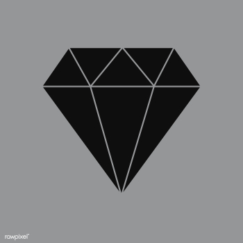 Linear illustration of a diamond | Free stock vector - 518379 Linear illustration of a diamond | Free stock vector - 518379