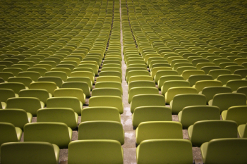Lined Green Chairs Lined Green Chairs
