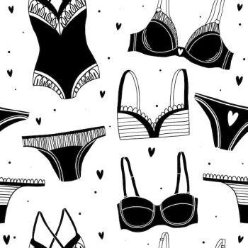 Lingerie pattern background Lingerie pattern background