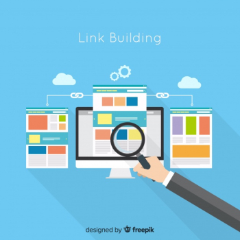 Link building concept