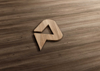 Lion 3D Logo Mockup