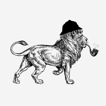Lion, animal illustration. Free public | Free Photo Illustration - rawpixel Lion, animal illustration. Free public | Free Photo Illustration - rawpixel