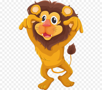 Lion Cartoon Clip art - Little lion Lion Cartoon Clip art - Little lion