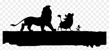 Lion King Tree Silhouette - Lion King Hakuna Matata Silhouette