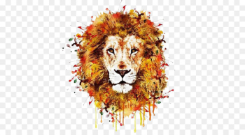 Lion Leopard Tiger T-shirt Wildlife - Drawing lion Lion Leopard Tiger T-shirt Wildlife - Drawing lion