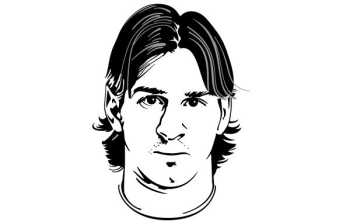 Lionel messi portrait - EPS format Lionel messi portrait - EPS format