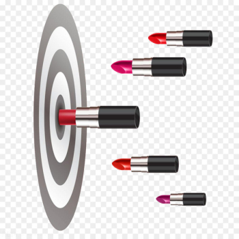 Lip balm Lipstick Cosmetics - Color lipstick and molybdenum target 