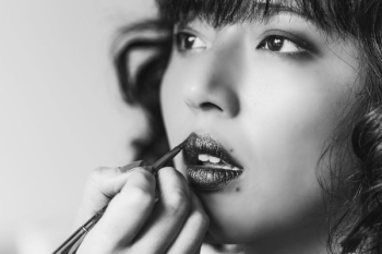 Lip Gloss In Black And White Lip Gloss In Black And White