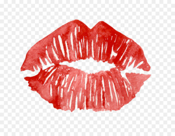 Lip Watercolor painting Drawing - Lips Lip Watercolor painting Drawing - Lips