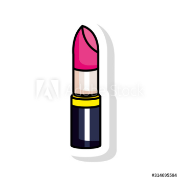 lipstick pop art style design lipstick pop art style design