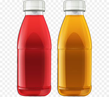 Liquid Glass bottle Yellow - Bottle filled with liquid Liquid Glass bottle Yellow - Bottle filled with liquid