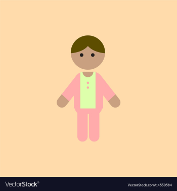 Little boy kid child cute boy vector image Little boy kid child cute boy vector image