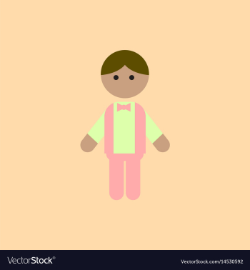 Little boy kid child cute boy vector image Little boy kid child cute boy vector image