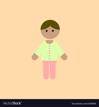 Little boy kid child cute boy vector image Little boy kid child cute boy vector image