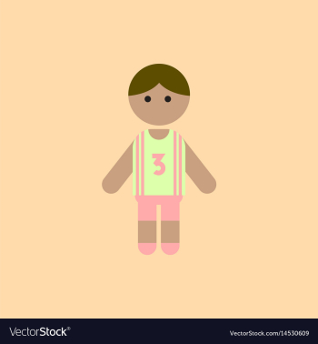 Little boy kid child cute boy vector image Little boy kid child cute boy vector image