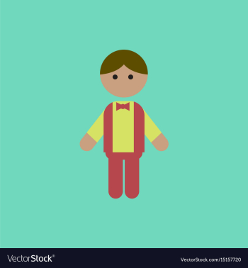 Little boy kid child cute boy vector image Little boy kid child cute boy vector image