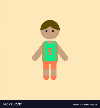 Little boy kid child cute boy vector image Little boy kid child cute boy vector image